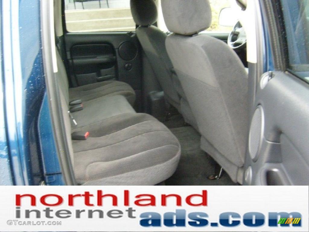 2002 Ram 1500 ST Quad Cab 4x4 - Patriot Blue Pearlcoat / Dark Slate Gray photo #15
