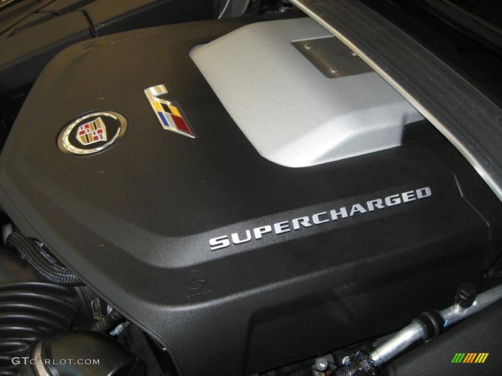 2011 Cadillac CTS -V Coupe Black Diamond Edition 6.2 Liter Supercharged OHV 16-Valve V8 Engine Photo #48817269