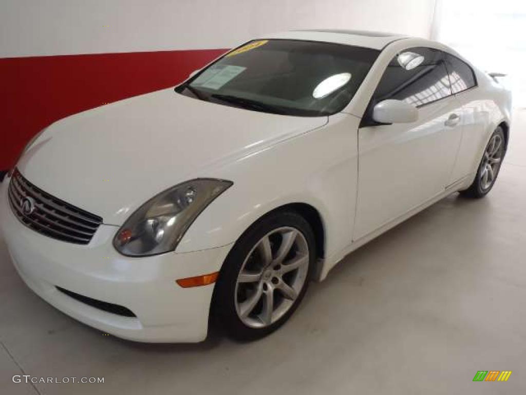 Ivory White Pearl 2004 Infiniti G 35 Coupe Exterior Photo #48819537