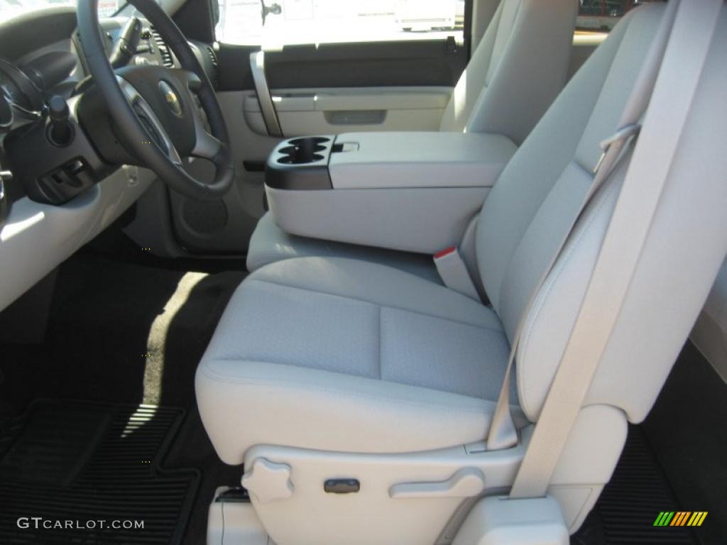 2011 Silverado 1500 LT Extended Cab 4x4 - Taupe Gray Metallic / Light Titanium/Ebony photo #11