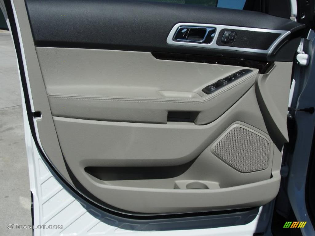 2011 Ford Explorer Limited Medium Light Stone Door Panel Photo #48820251