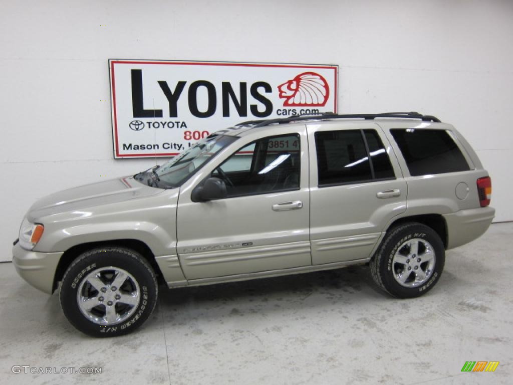 2003 Grand Cherokee Limited 4x4 - Bright Silver Metallic / Dark Slate Gray photo #1