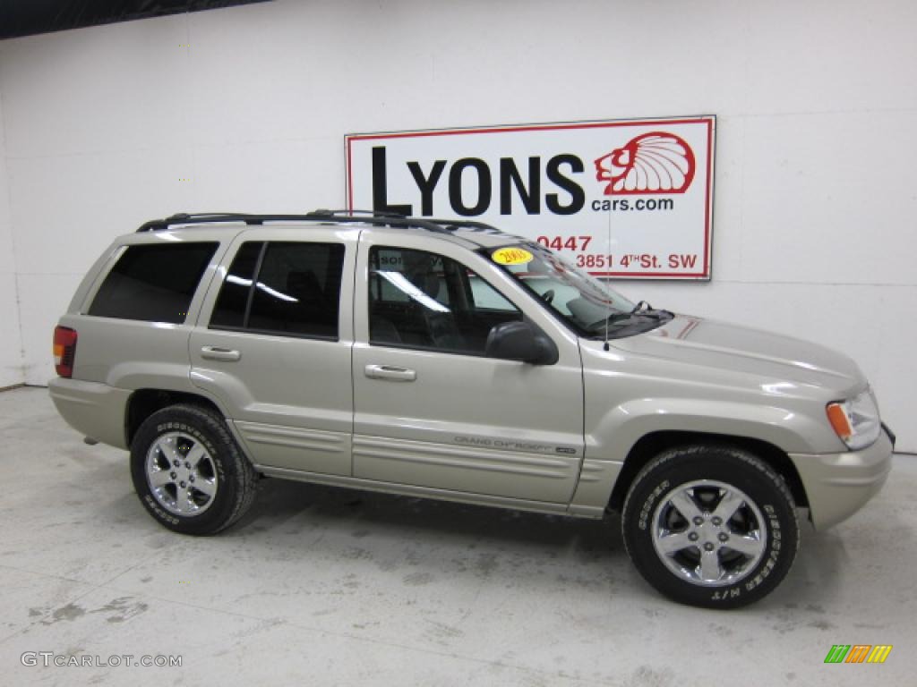 2003 Grand Cherokee Limited 4x4 - Bright Silver Metallic / Dark Slate Gray photo #17