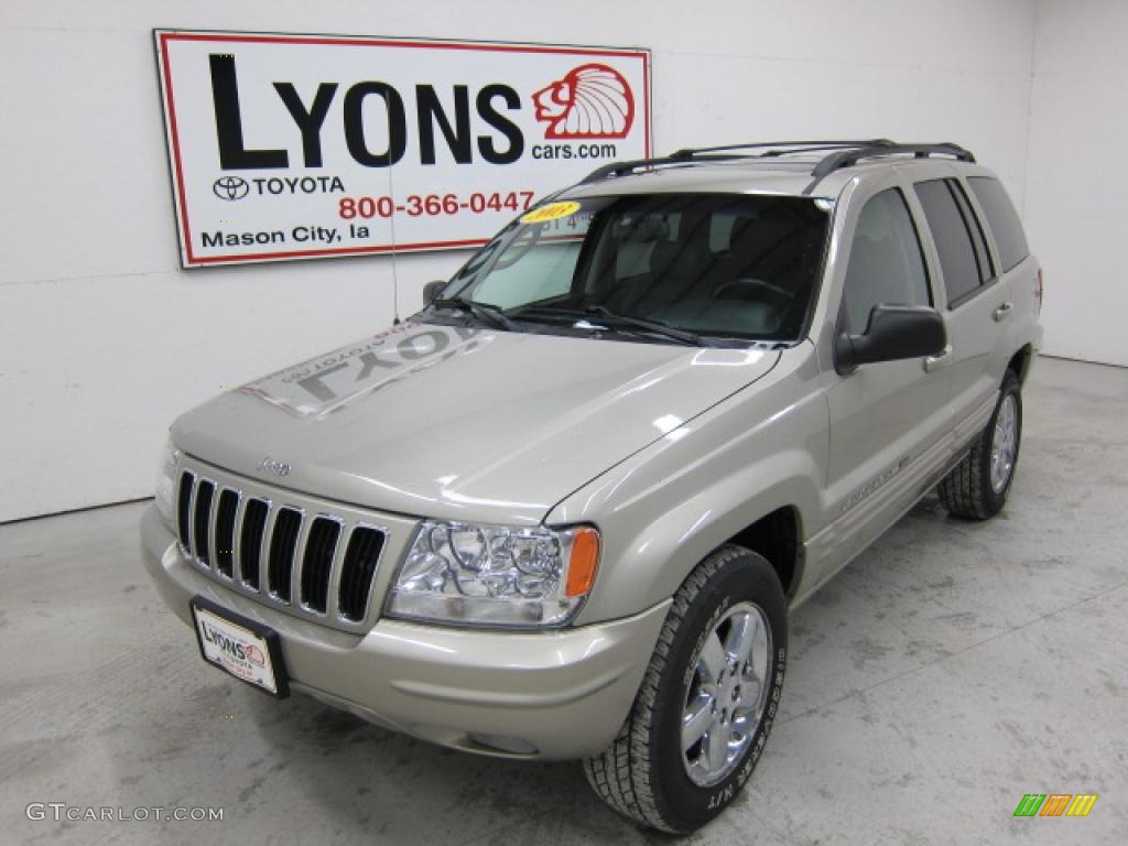 2003 Grand Cherokee Limited 4x4 - Bright Silver Metallic / Dark Slate Gray photo #27