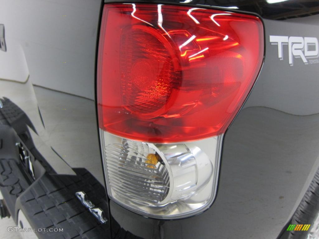 2007 Tundra Limited CrewMax 4x4 - Black / Graphite Gray photo #4