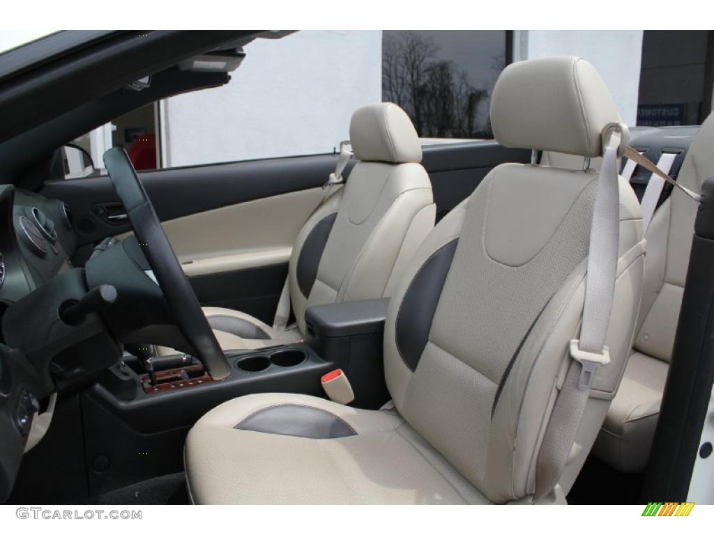 Light Taupe Interior 2008 Pontiac G6 GT Convertible Photo #48823124