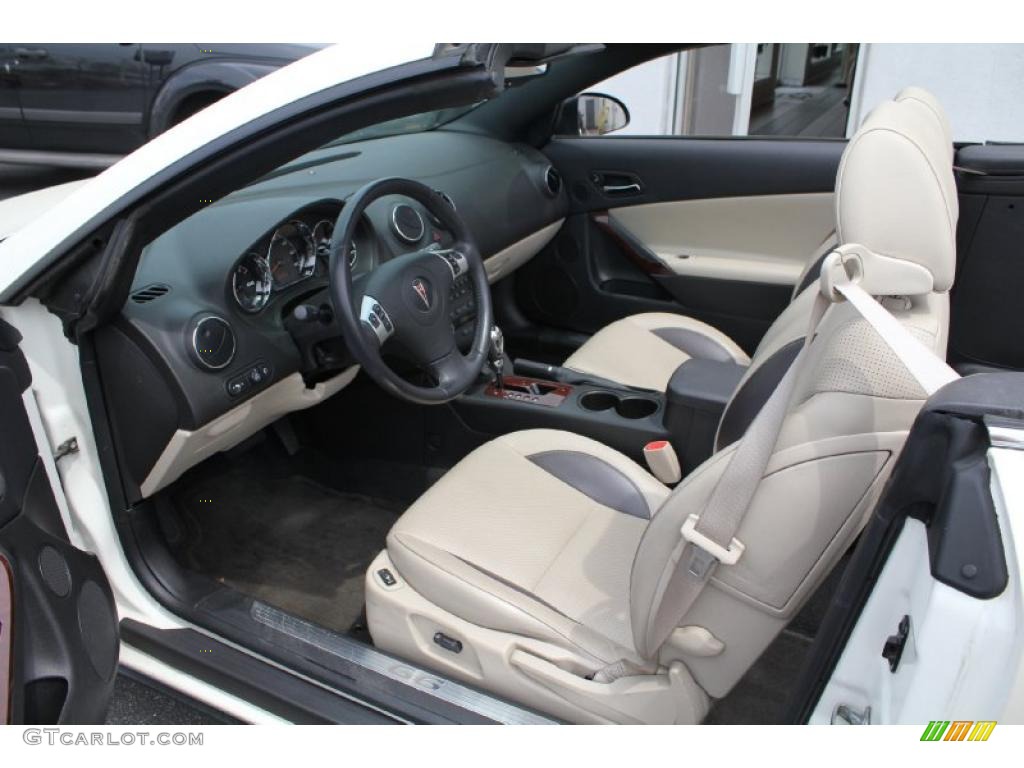 Light Taupe Interior 2008 Pontiac G6 GT Convertible Photo #48823140