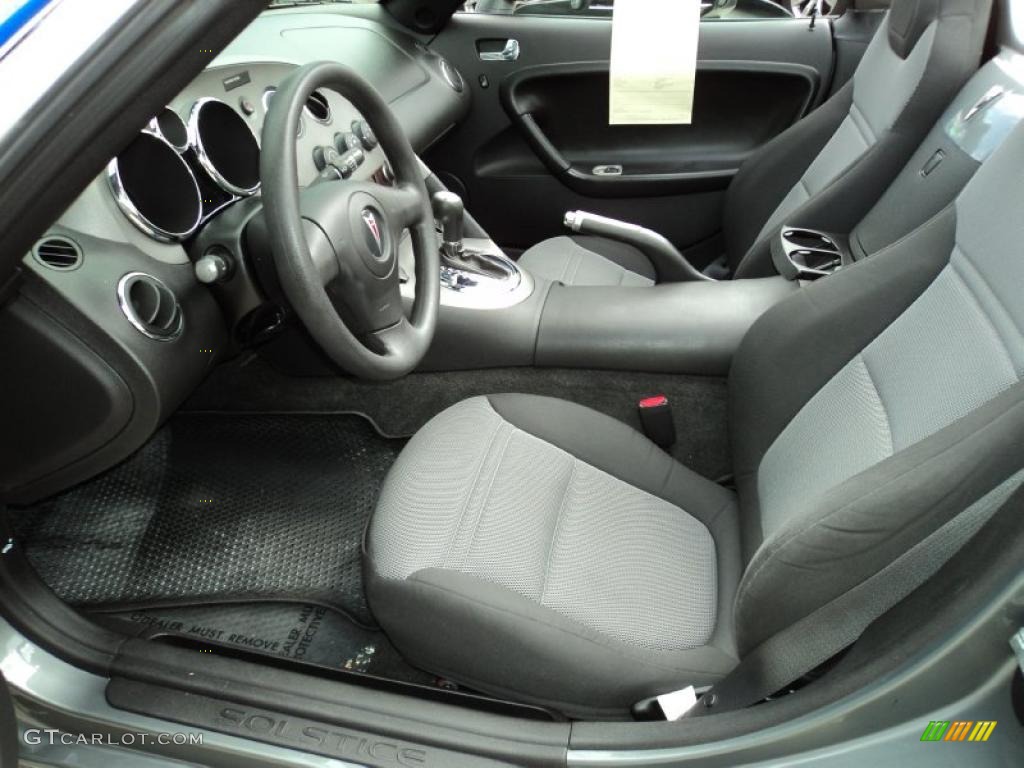 Steel/Sand Interior 2007 Pontiac Solstice Roadster Photo #48823559