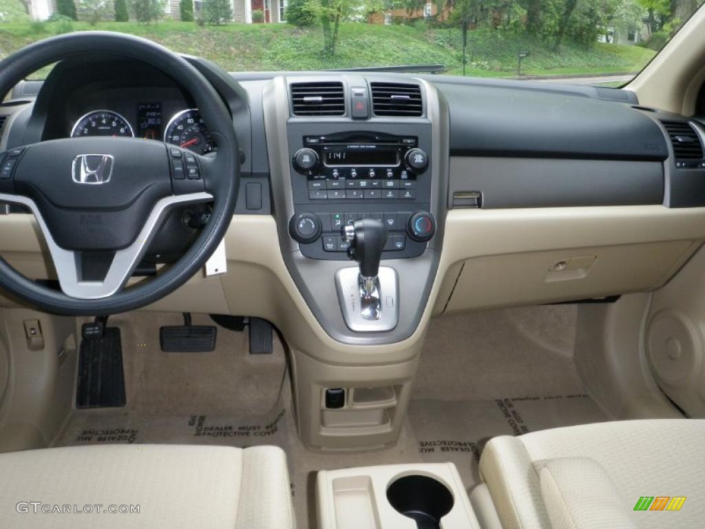 2008 CR-V EX - Green Tea Metallic / Ivory photo #12