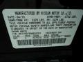 KH3: Obsidian Black 2010 Infiniti G 37 Sedan Color Code