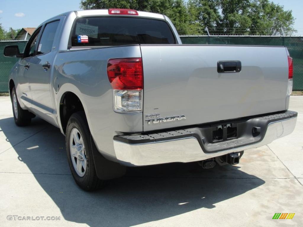 2011 Tundra SR5 CrewMax - Silver Sky Metallic / Graphite Gray photo #5