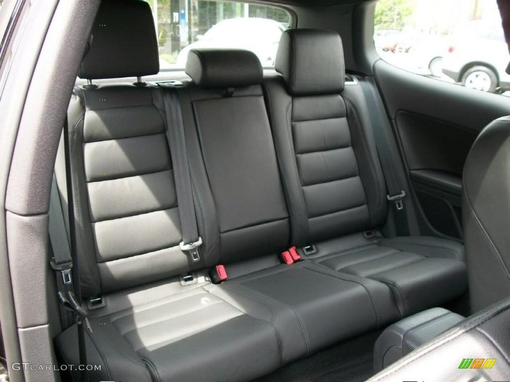 Titan Black Leather Interior 2010 Volkswagen GTI 2 Door Photo #48825597