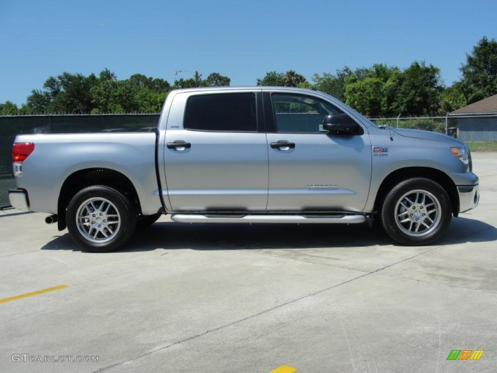 2011 Tundra Texas Edition CrewMax - Silver Sky Metallic / Graphite Gray photo #2