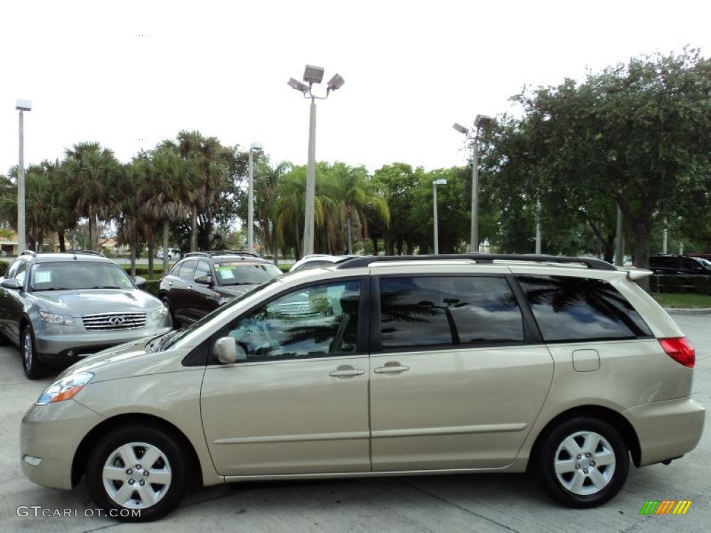Desert Sand Mica 2009 Toyota Sienna XLE Exterior Photo #48826167