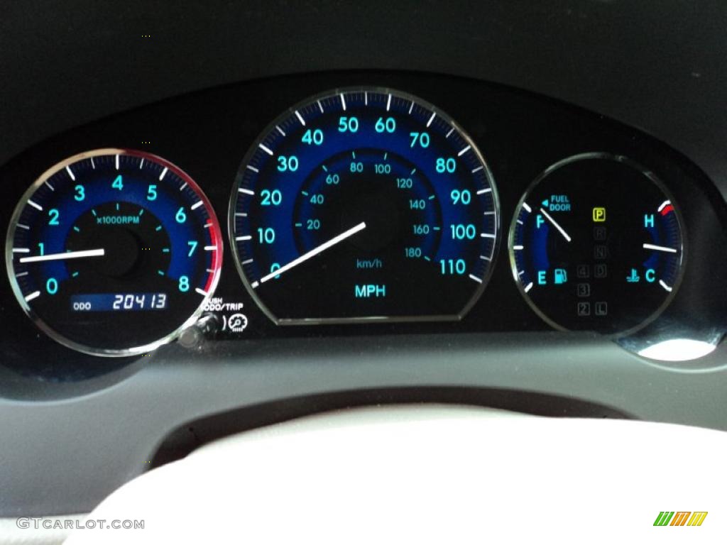 2009 Toyota Sienna XLE Gauges Photo #48826470