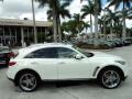 Moonlight White 2009 Infiniti FX 50 AWD S Exterior