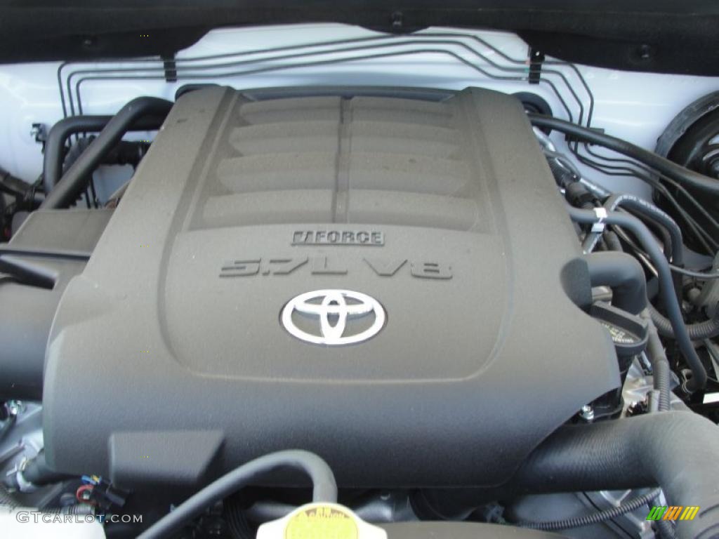 2011 Toyota Tundra CrewMax 4x4 5.7 Liter i-Force Flex-Fuel DOHC 32-Valve Dual VVT-i V8 Engine Photo #48826579