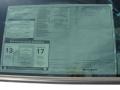 2011 Toyota Tundra CrewMax 4x4 Window Sticker