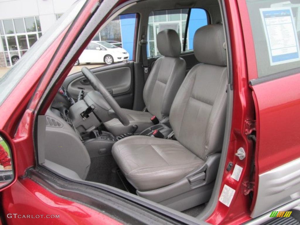Medium Gray Interior 2001 Chevrolet Tracker LT Hardtop 4WD Photo #48827436