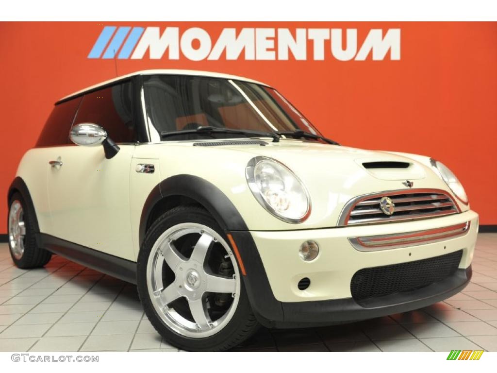 2005 Cooper S Hardtop - Pepper White / Panther Black photo #1
