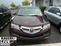 2009 Dark Cherry Pearl Acura MDX Technology  photo #2