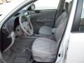 Platinum 2010 Subaru Forester 2.5 X Interior Color