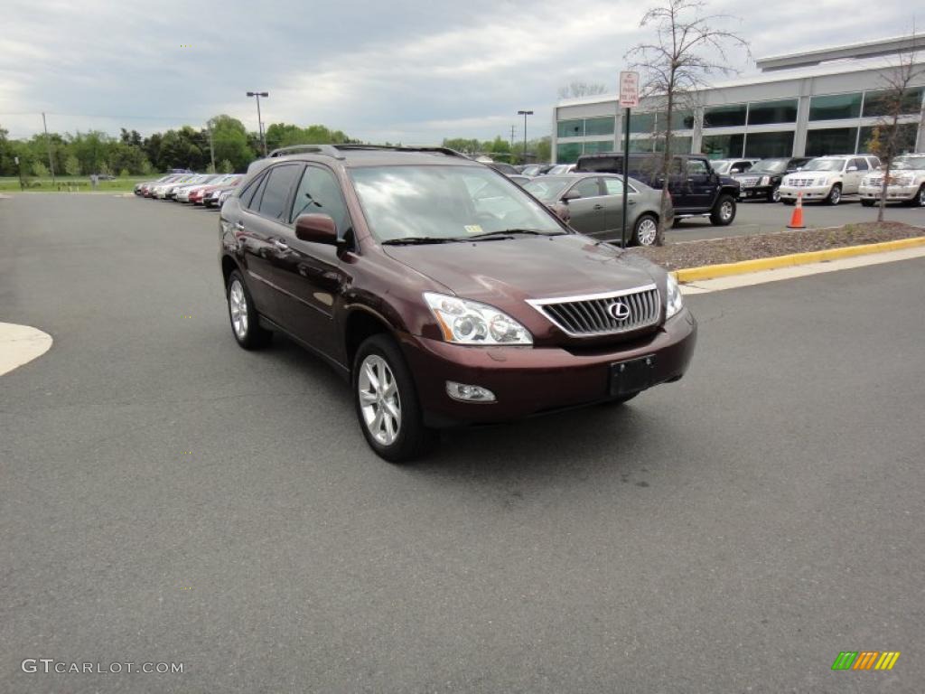 2009 RX 350 AWD - Brandywine Mica / Black photo #1