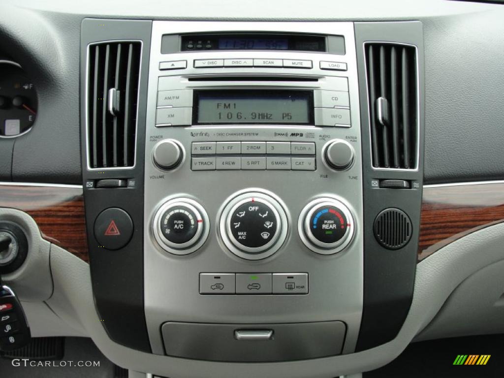 2008 Veracruz SE - Blue Titanium Metallic / Gray photo #47