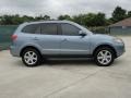 2009 Silver Blue Hyundai Santa Fe SE  photo #2