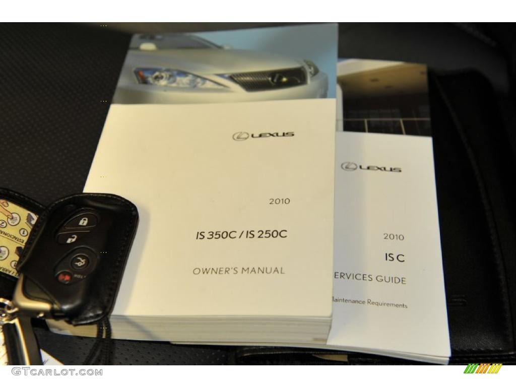 2010 Lexus IS 250C Convertible Books/Manuals Photo #48832566