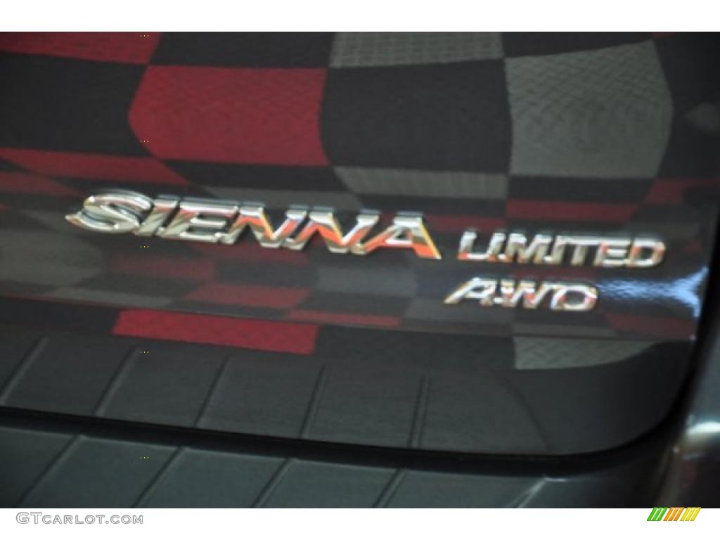 2008 Sienna Limited AWD - Slate Metallic / Stone photo #5