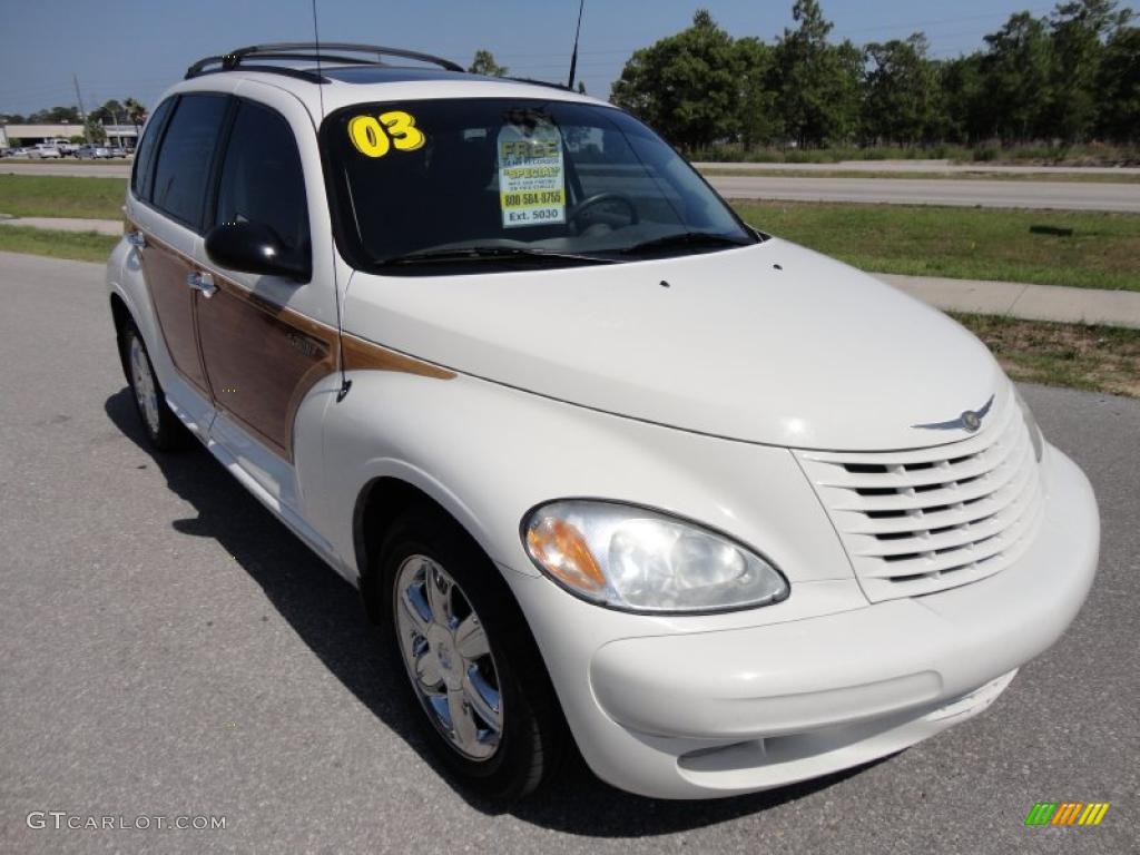 Stone White 2003 Chrysler PT Cruiser Limited Exterior Photo #48833628