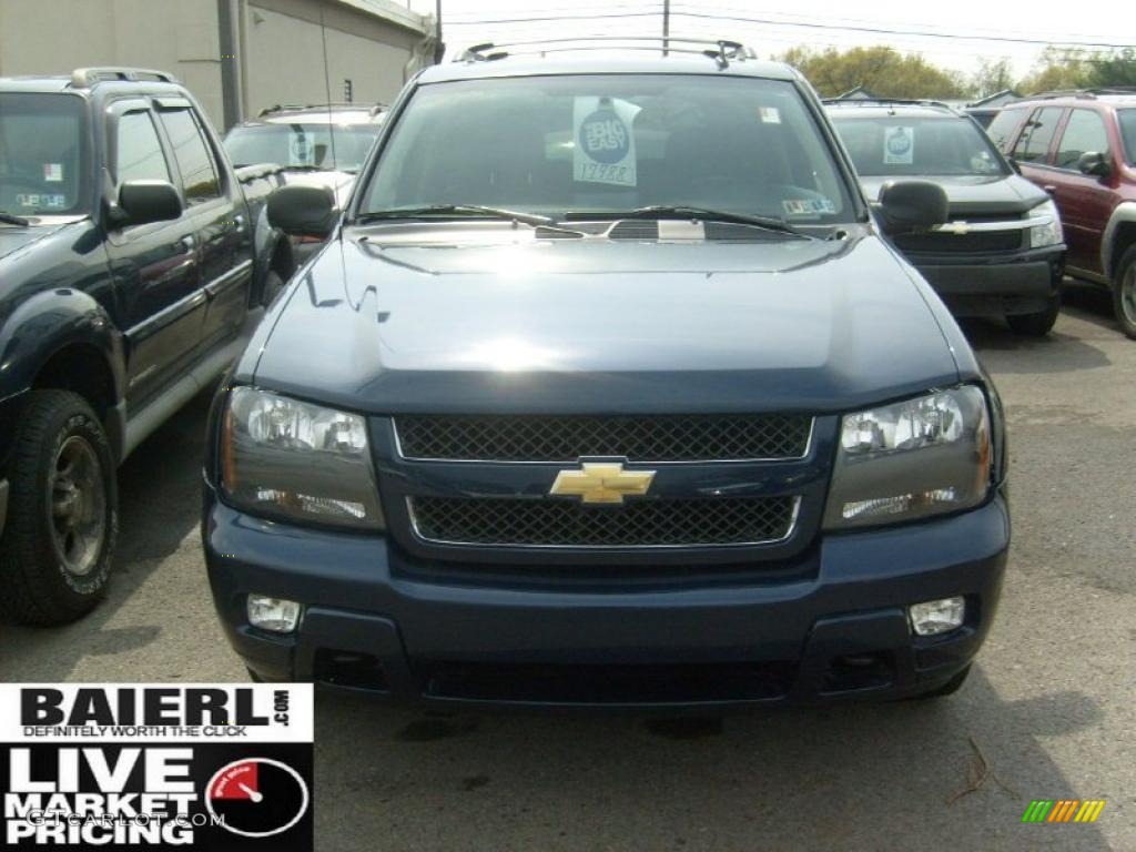 2007 TrailBlazer LS 4x4 - Imperial Blue Metallic / Ebony photo #2