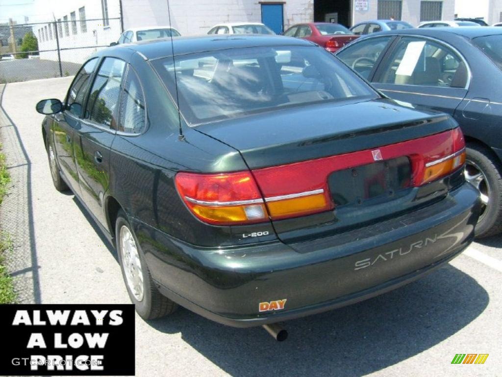 2001 L Series L200 Sedan - Green / Tan photo #3
