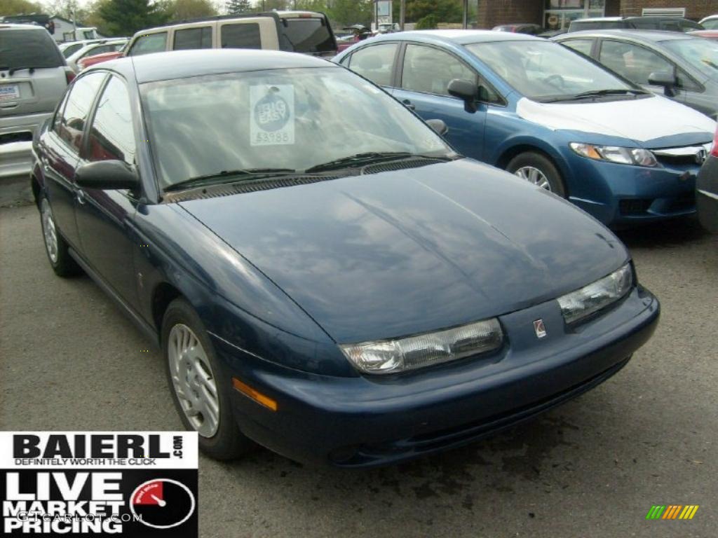 1999 S Series SL2 Sedan - Dark Blue / Black photo #1