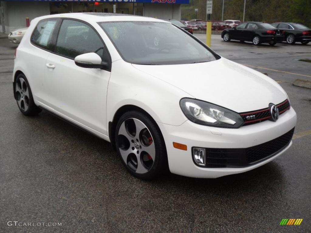Candy White 2010 Volkswagen GTI 2 Door Exterior Photo #48834495