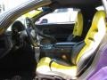 Yellow/Black Interior Photo for 1998 Chevrolet Corvette #48835551