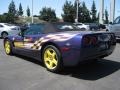 1998 Radar Blue Metallic Chevrolet Corvette Indianapolis 500 Pace Car Convertible  photo #11