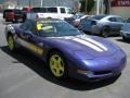 1998 Radar Blue Metallic Chevrolet Corvette Indianapolis 500 Pace Car Convertible  photo #14