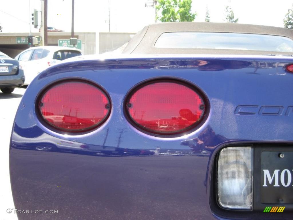 1998 Corvette Indianapolis 500 Pace Car Convertible - Radar Blue Metallic / Yellow/Black photo #26