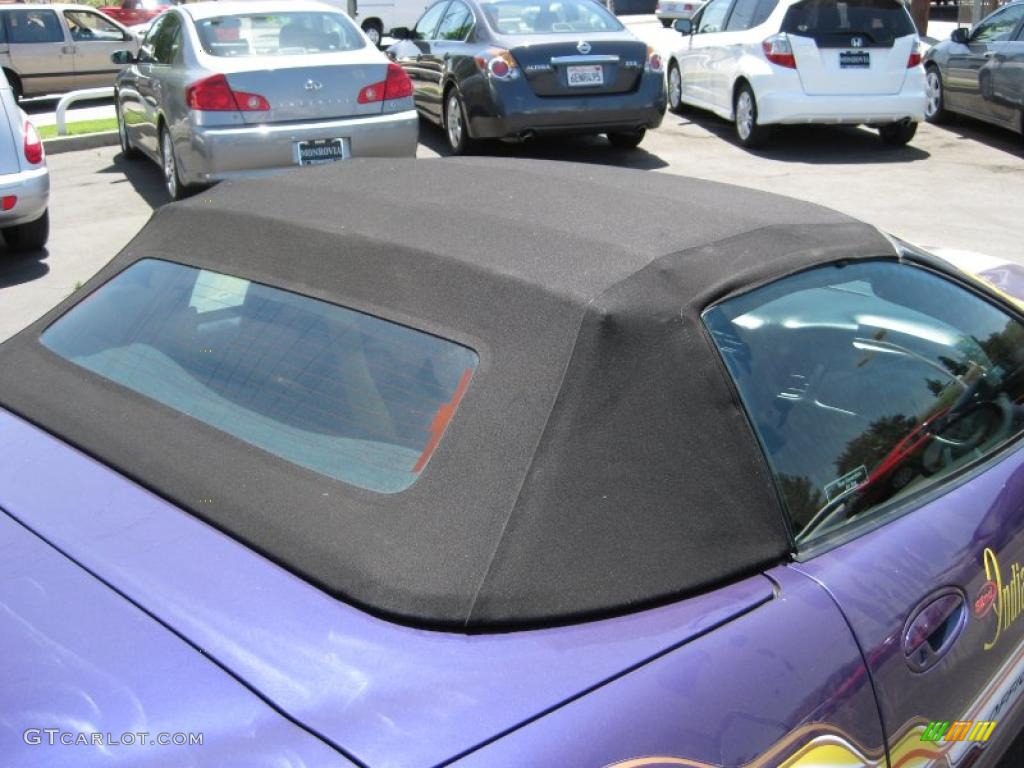 1998 Corvette Indianapolis 500 Pace Car Convertible - Radar Blue Metallic / Yellow/Black photo #29
