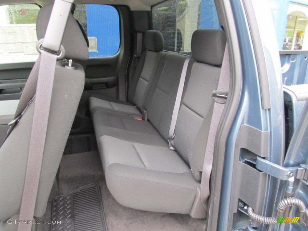 2011 Silverado 1500 LT Extended Cab 4x4 - Blue Granite Metallic / Ebony photo #12