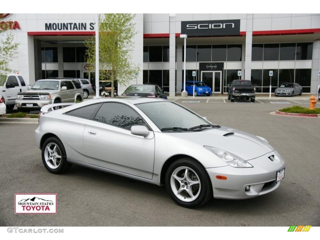 2001 Celica GT-S - Liquid Silver / Black photo #1