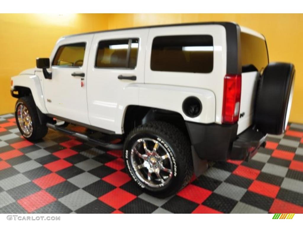 Birch White 2007 Hummer H3 X Exterior Photo #48836580
