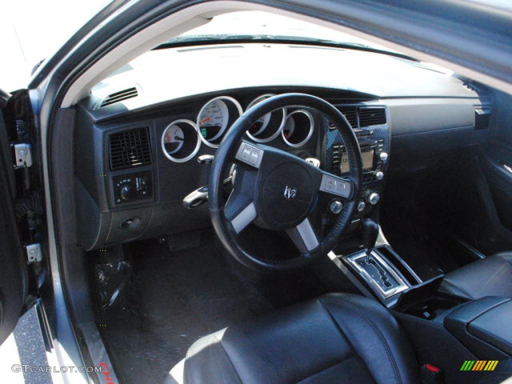 2006 Dodge Charger R/T Dark Slate Gray/Light Graystone Dashboard Photo #48837285