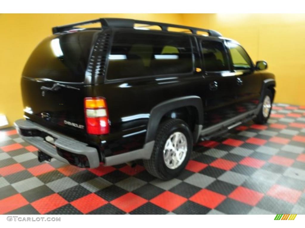2003 Suburban 1500 Z71 4x4 - Black / Gray/Dark Charcoal photo #4