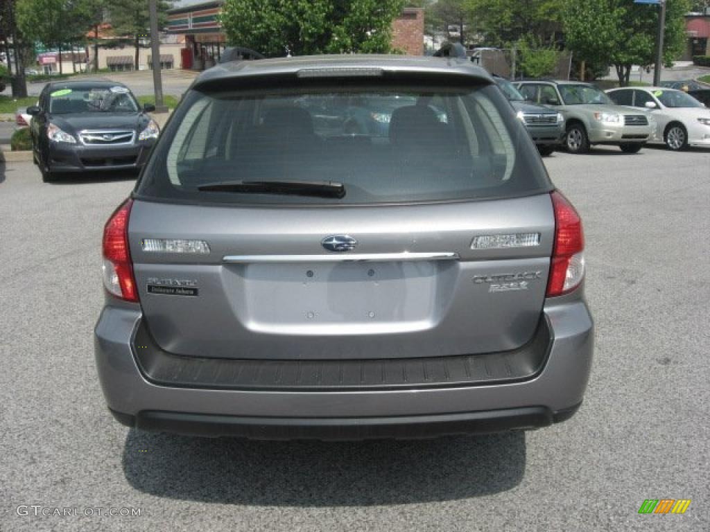 2009 Outback 2.5i Wagon - Quartz Silver Metallic / Off Black photo #7
