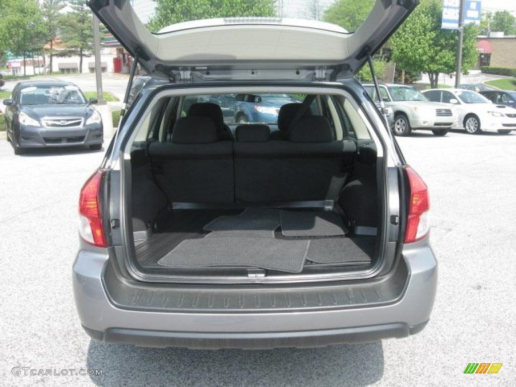 2009 Outback 2.5i Wagon - Quartz Silver Metallic / Off Black photo #8