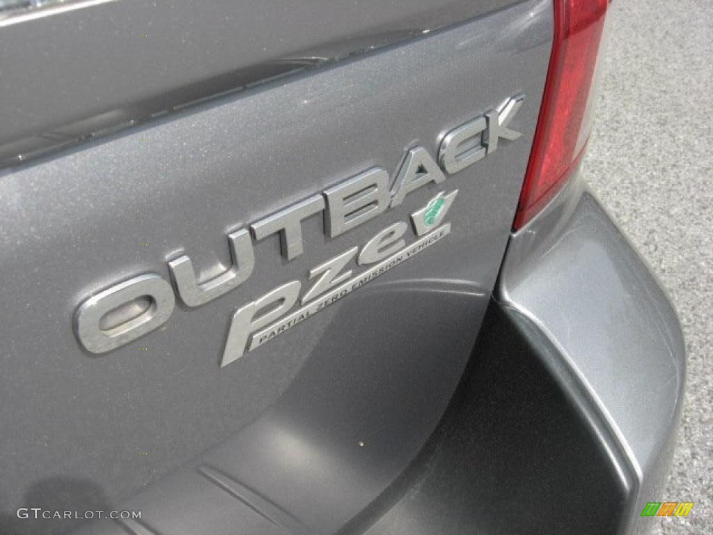 2009 Outback 2.5i Wagon - Quartz Silver Metallic / Off Black photo #43