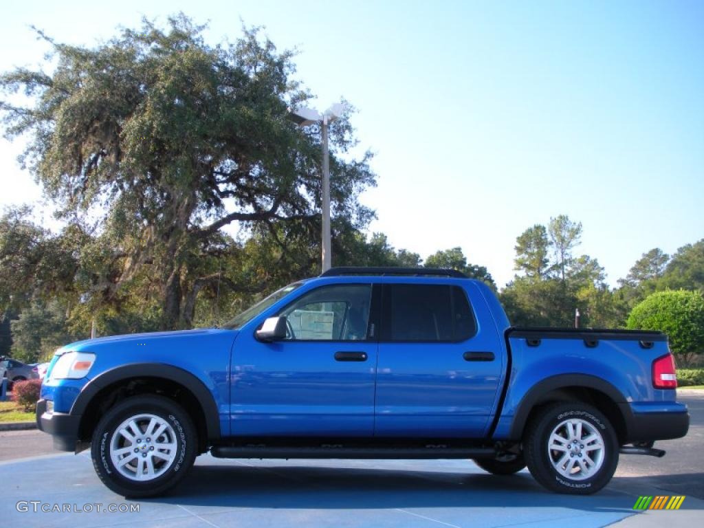 Blue Flame Metallic 2010 Ford Explorer Sport Trac XLT Exterior Photo #48838998